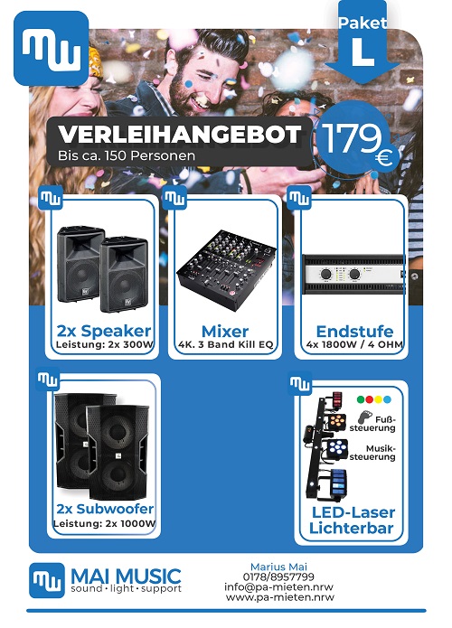 Unser Anlagenpaket L